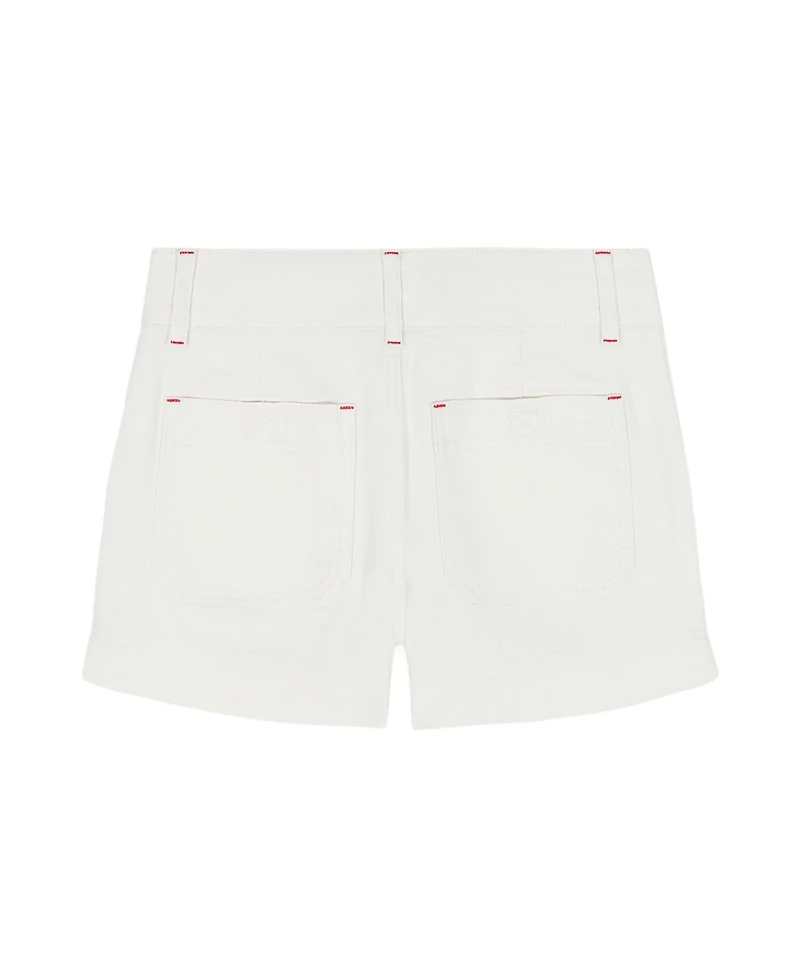 Tommy Hilfiger Girls' 7-16 Patch Pocket Twill Shorts