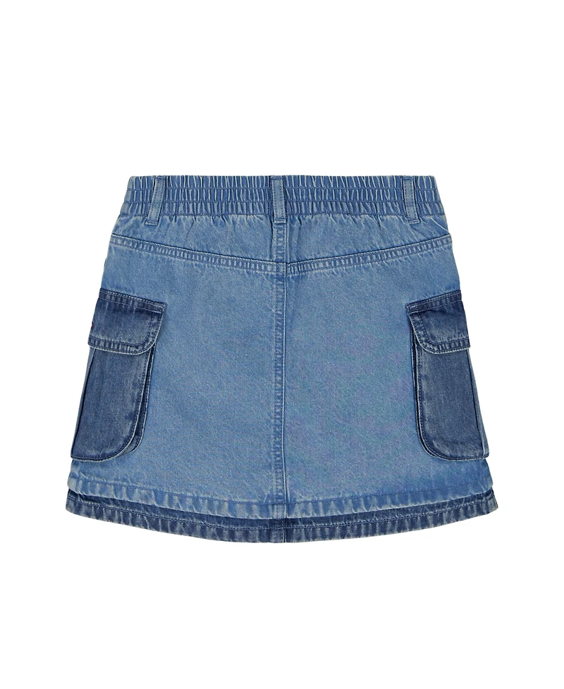 Tommy Hilfiger Girls' 7-16 Denim Skort