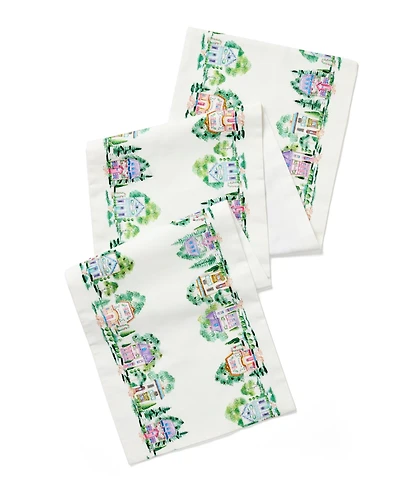 Lenox Spice Village Table Runner, 14" x 70"