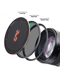 KandF Concept 67mm Nano-x Neutral Density ND8 0.9 3-Stop Magnetic Filter
