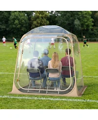 Mecale Clear Bubble Sports Tent Pod with Sealed Floor, Waterproof All-Weather Shelter