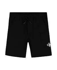 Calvin Klein Boys' 8-20 Tech Cargo Pull-On Shorts