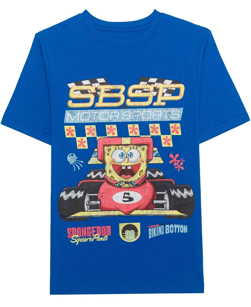 SpongeBob SquarePants Boys' 5-20 Graphic Print T-Shirt