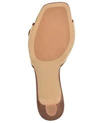 Guess Women's Dista Buckle Kitten Heel Sandals