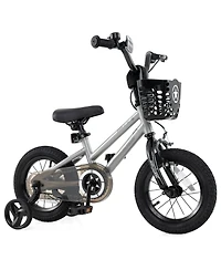 Mecale Kids Bike with Basket and Training Wheels for Children