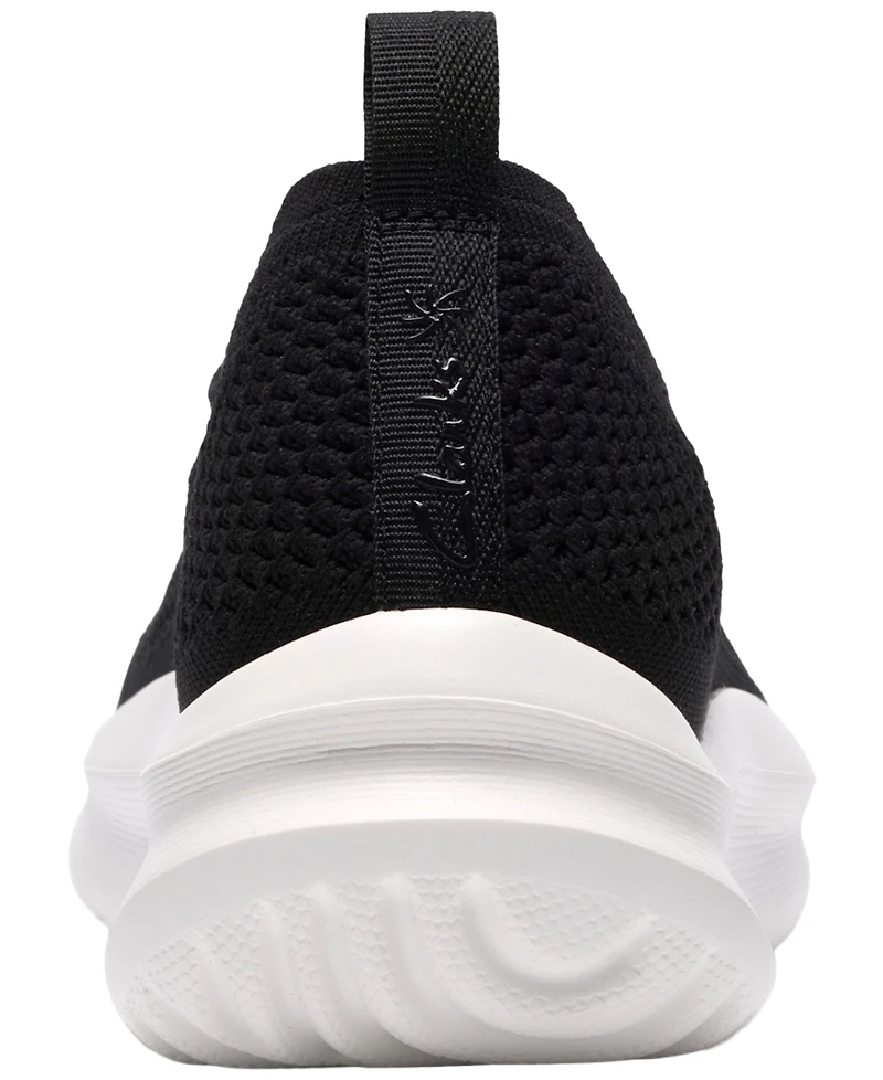 Clarks Women's Cloudsteppers Solevana Knit Round Toe Sneakers