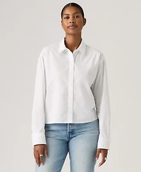 Levi's Women's Point Collar Long-Sleeve Shirt