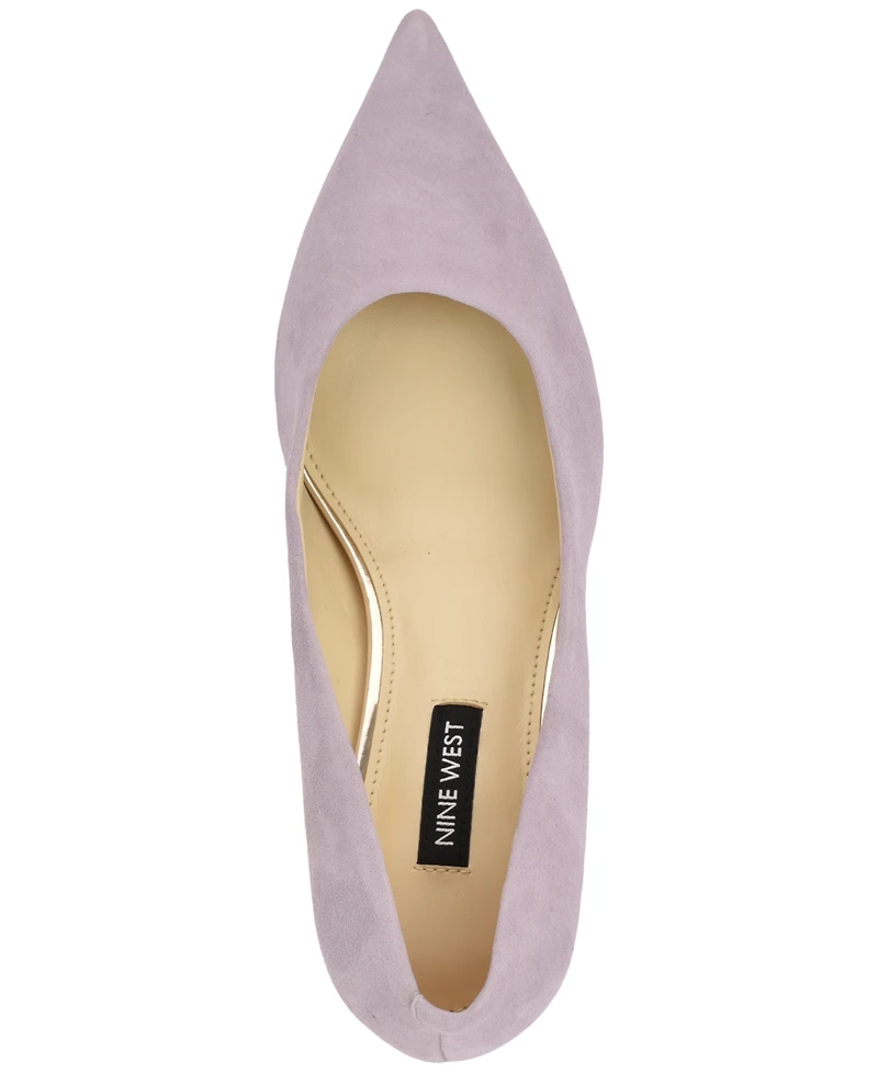 Nine West Women's Sisko Tapered Kitten Heel Pumps