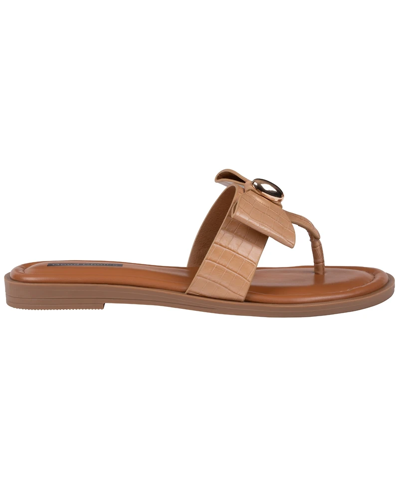 Gc Shoes Women's Alba Bow Flat Sandals