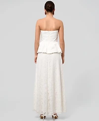 Rachel Roy Women's Odette Strapless Maxi Dress