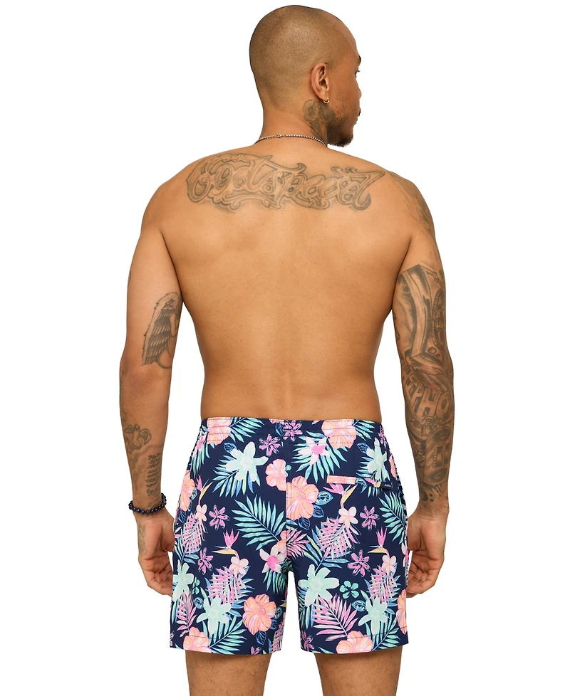 Chubbies Men's The Tropic Like Its Hots Classic 5.5" Swim Trunks