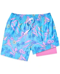 Chubbies Men's The Flock Parties Classic 5.5" Swim Trunks