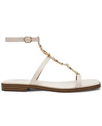 Dv Dolce Vita Women's Macin Embellished Gladiator Flat Sandals