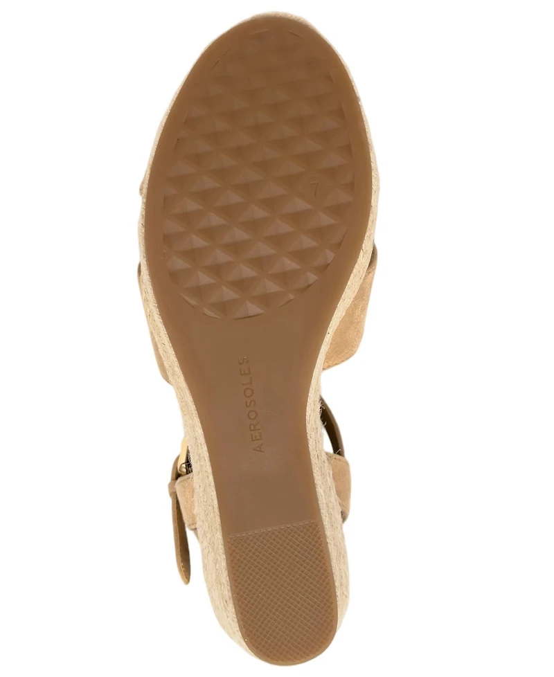 Aerosoles Women's Casarina Open Toe Wedge Sandals