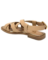 Aerosoles Women's Cargo Open Toe Flat Sandals