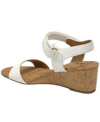 Aerosoles Women's Wel Open Toe Wedge Sandals