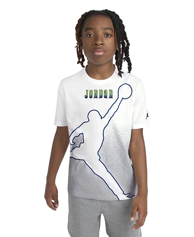 Jordan Big Boys Jumpman Global Graphic T-Shirt