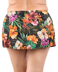 La Blanca Plus Tropical Hideaway Flowy Swim Skirt