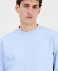 Hugo Boss Men's Waffled Jersey Long-Sleeve T-Shirt