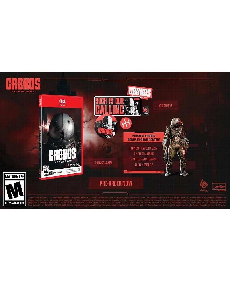 Skybound Cronos: The New Dawn (Game-Key Card) for Nintendo Switch 2