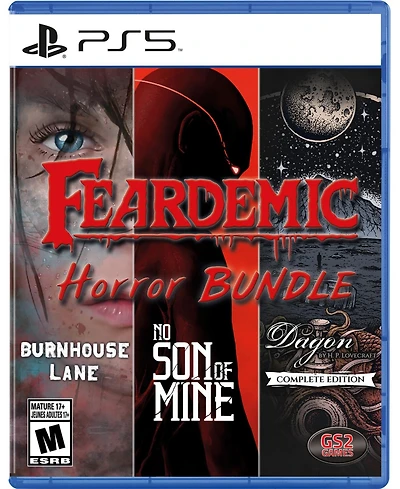 GS2 Games Feardemic Horror Bundle for Playstation 5