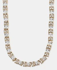 Givenchy Cubic Zirconia Collar Necklace, 16" + 3" extender