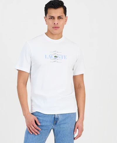 Lacoste Men's Short-Sleeve Graphic T-Shirt