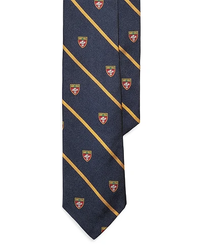 Polo Ralph Lauren Men's Striped Silk Narrow Club Tie