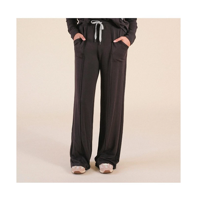 Poplinen Women's Betty Modal Wide Leg Pant