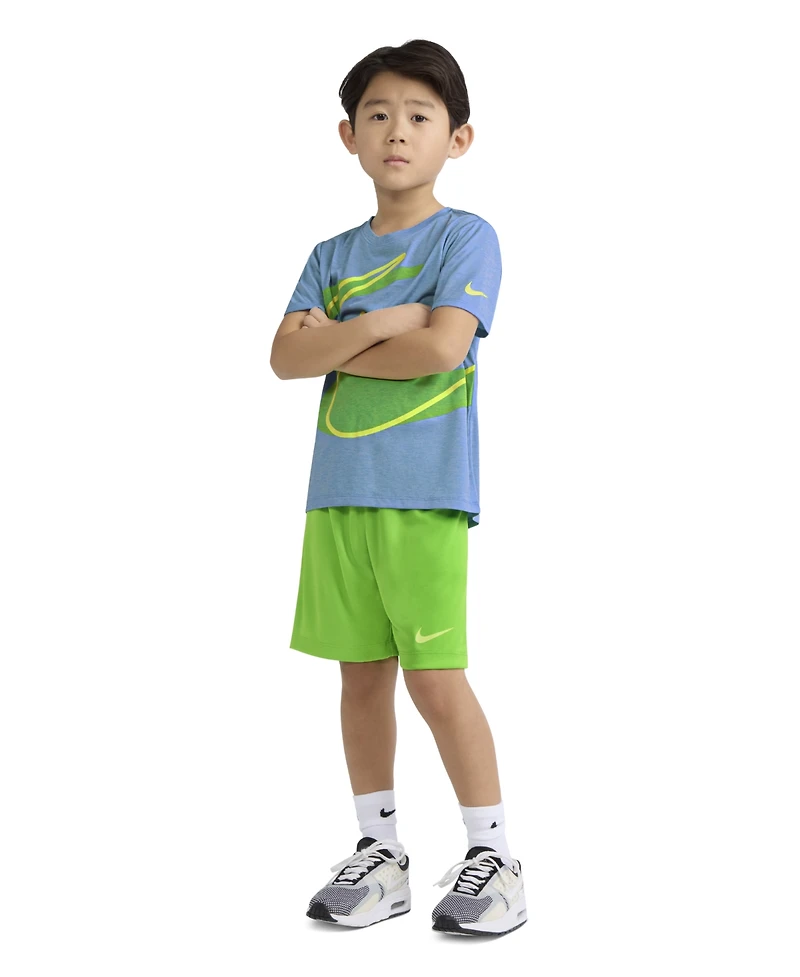 Nike Little Boys Dri-fit Dropset T-Shirt & Shorts Set