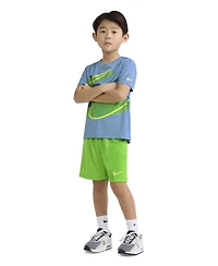 Nike Little Boys Dri-fit Dropset T-Shirt & Shorts Set