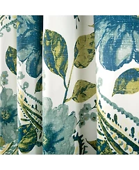 Floral Paisley 52" x 84" Curtain Set