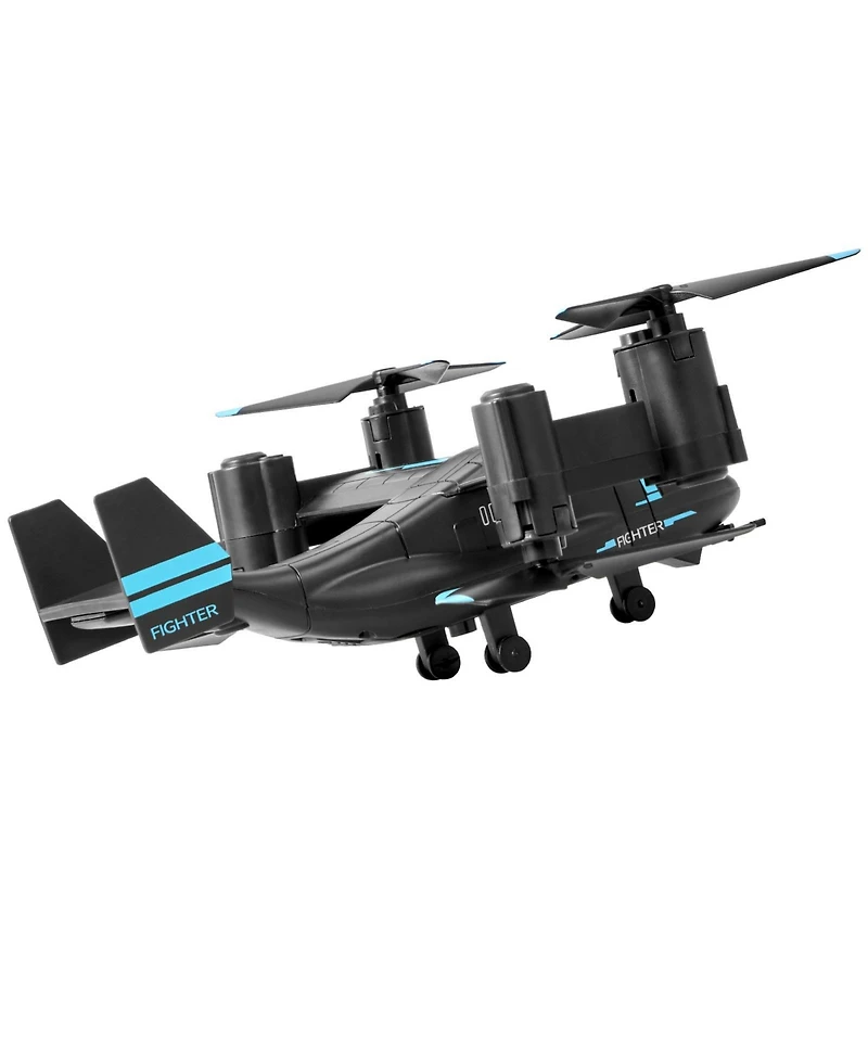 Sugift 4-Channel Rc Helicopter with Wing Lights & Gyro Stabilizer