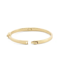 Coach Chalk Signature C Heart Enamel Bangle Bracelet