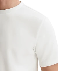 Reiss Men's Premium Interlock Crew-Neck T-Shirt