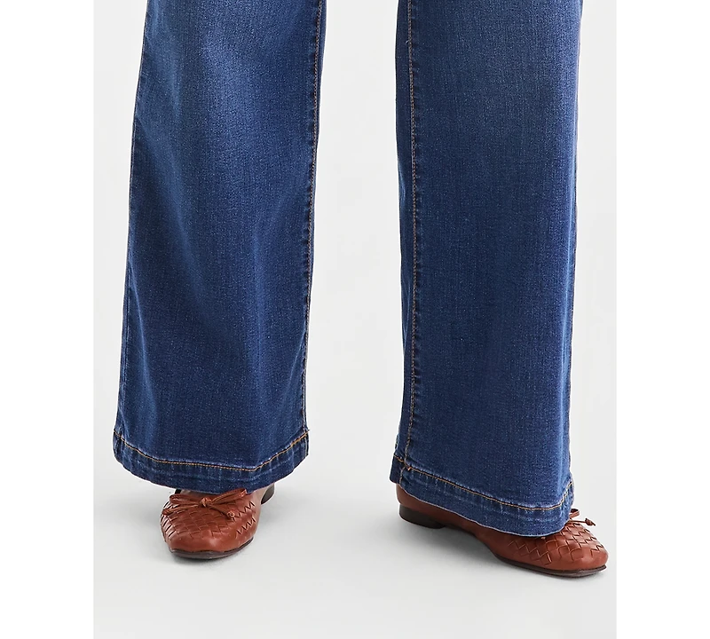 Style & Co Women's High-Rise Wide-Leg Jeans, Macy's Exclusive