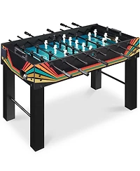 Best Choice Products Large 54in Full-Size Foosball Table for Home, Game Room w/ 2 Balls, 2 Cup Holders