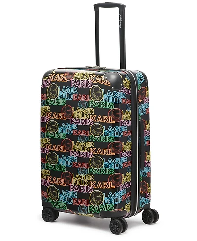 Karl Lagerfeld Paris Neon Medium Upright Suitcase