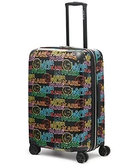 Karl Lagerfeld Paris Neon Medium Upright Suitcase