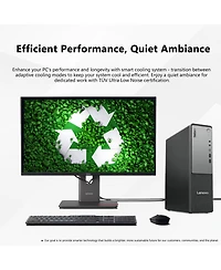 Lenovo ThinkCentre neo 55s Sff Desktop Amd Ryzen 7 32GB Ram Amd Radeon Graphics 1TB Ssd Storage Windows 11 Pro - Black