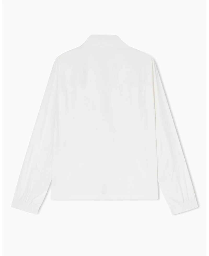 A|X Armani Exchange Men's White Edition Nylon Sport Coat