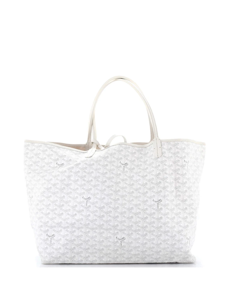 Pre-Owned Goyard Gm Saint Louis Tote Printed Coated Canvas