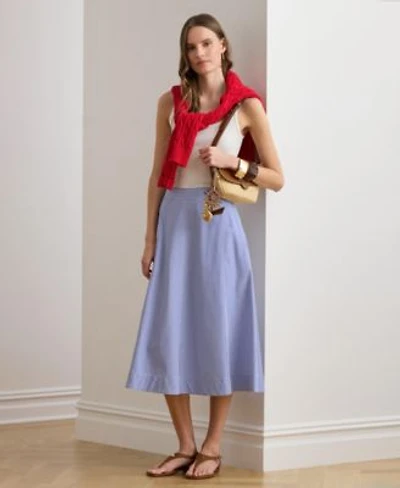 Lauren Ralph Lauren Womens Striped Paneled Skirt
