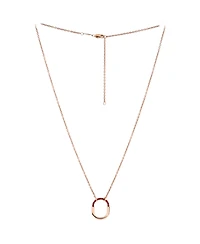 Pre-Owned Tiffany & Co Lock Motif Pendant Necklace