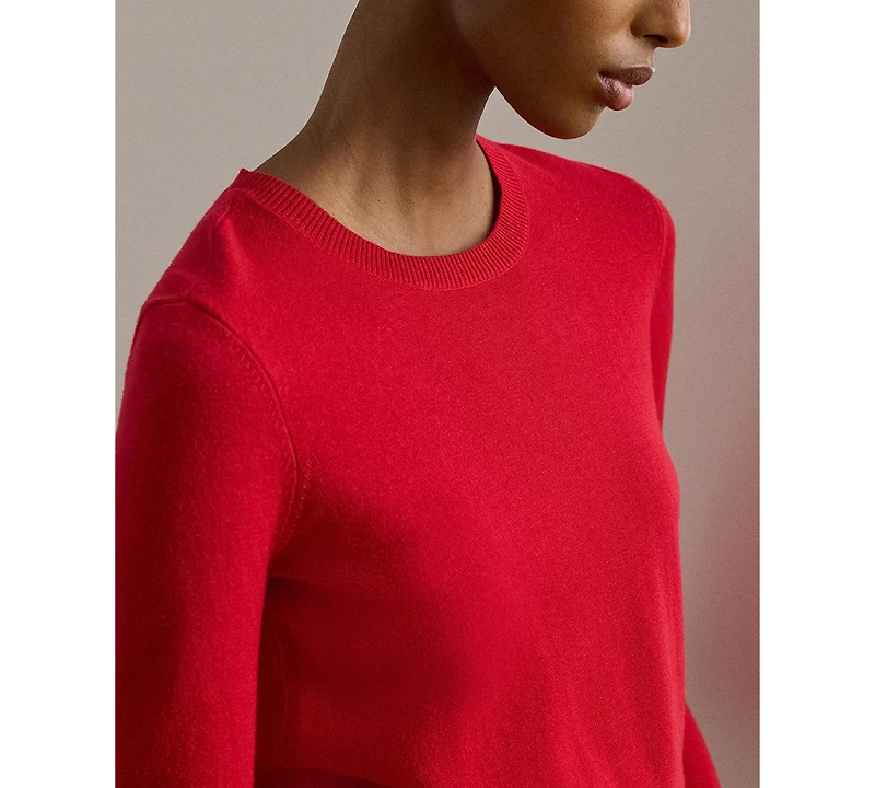 Lauren Ralph Women's Ribbed Off-The-Shoulder Top