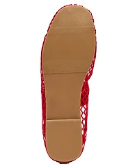 Madden Girl Women's Bonita Mesh Mary Jane Slip-On Ballet Flats