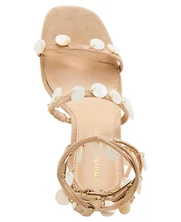 Madden Girl Women's Georgia Beaded Square Toe Dress Sandals