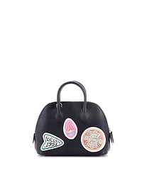 Pre-Owned HERMES Mini Bolide 1923 Pique-Colle Bag Chevre Mysore