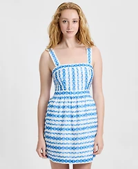 French Connection Women's Square Neck Mini Dress