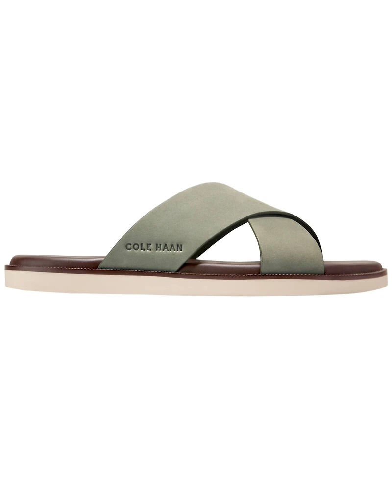 Cole Haan Men's Nantucket Round-Toe Cross Strap Sandals